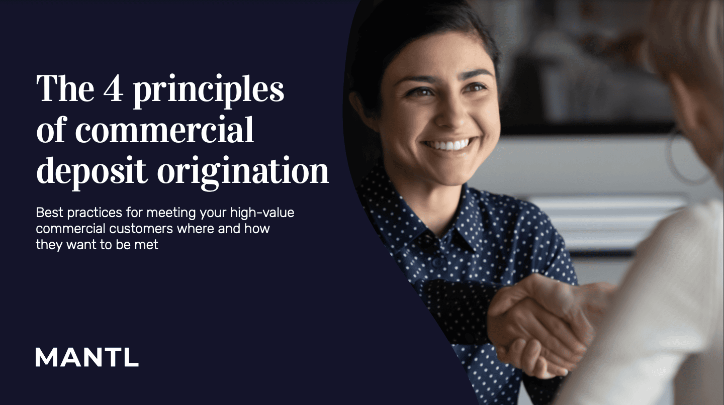 The 4 Principles of Commercial Deposit Origination.